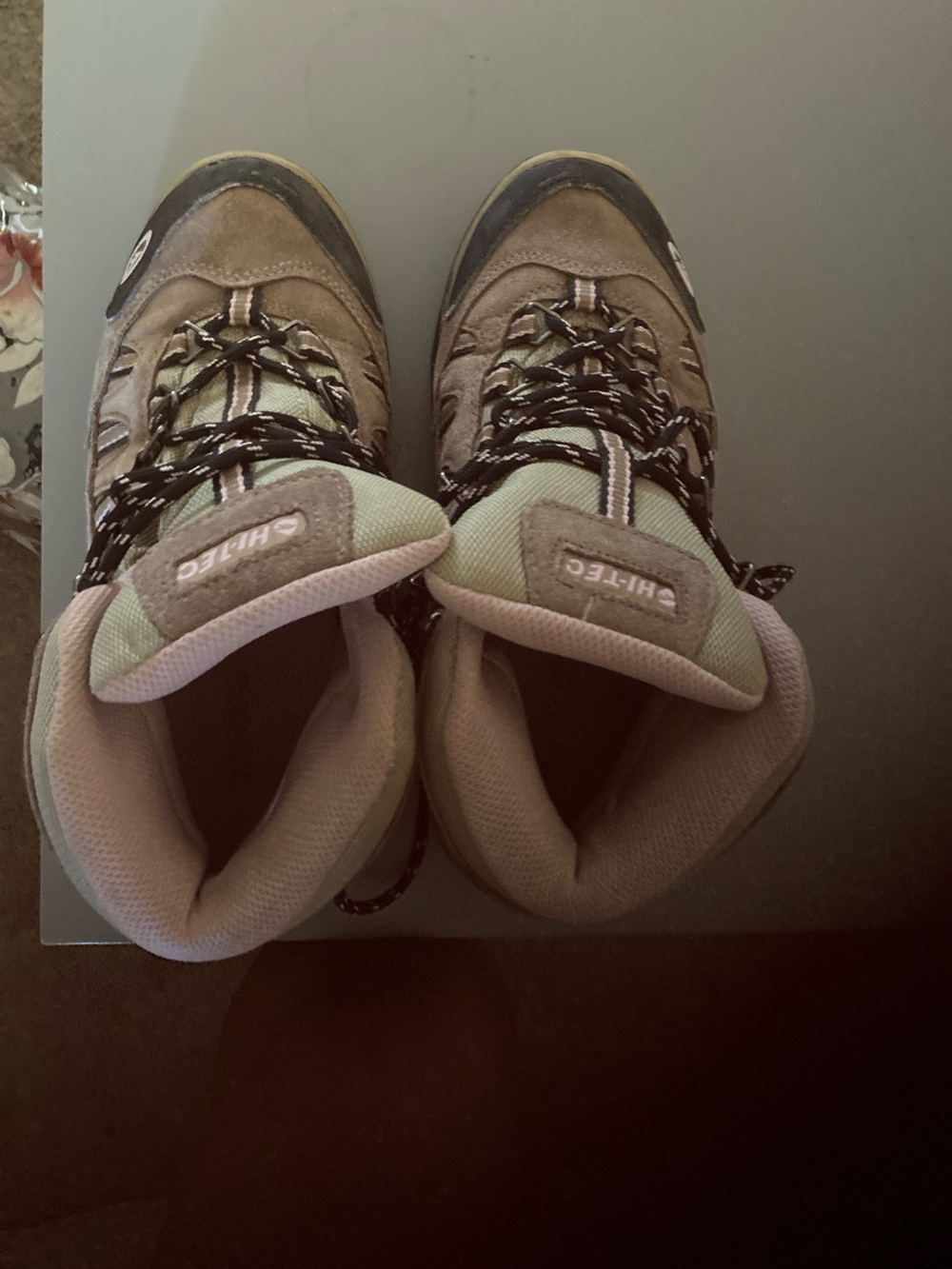 Women's hiking lace-up boots
